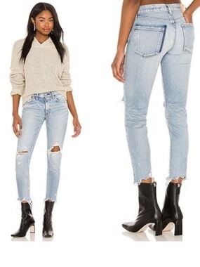 Moussy Vintage Altawood Howa Distressed Jeans